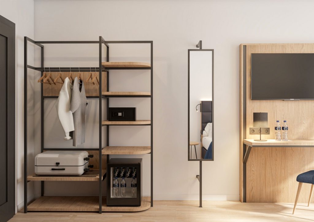 Konzeptzimmer | Theska Hoteleinrichtung | Hotelzimmer | Komplettzimmer Modern Eco