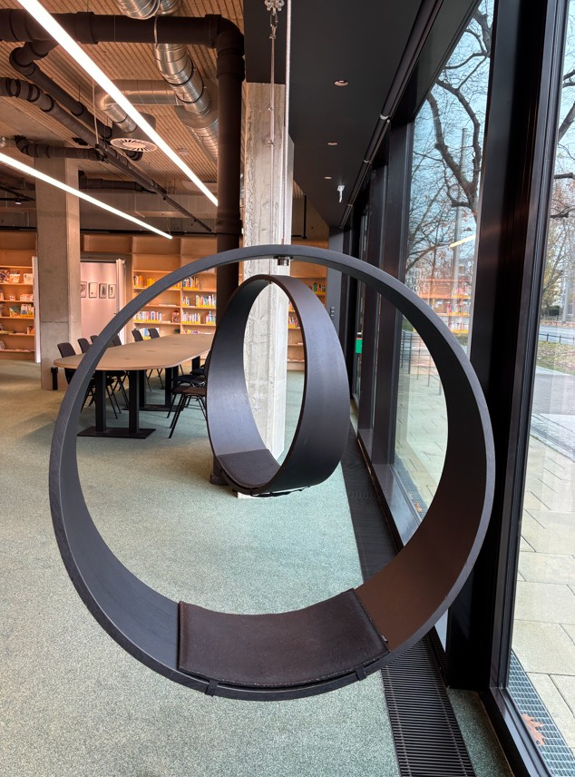 Bibliothek Johannstadt Dresden | Stadtbibliothek Dresden | Theska Hoteleinrichtung | Theska Möbeln | Theska Schaukeln
